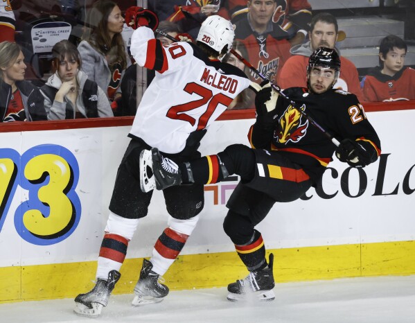 Calgary flames new jersey devils discount